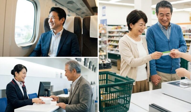 交通・旅行でも使えるシニア割引一覧