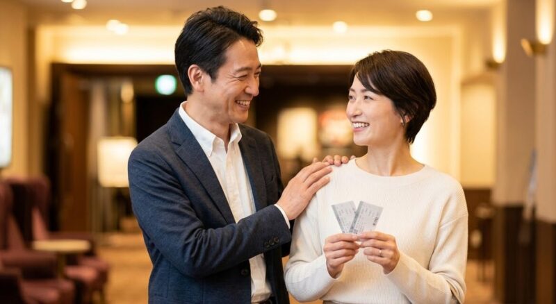 夫婦50割引はどちらかが50歳以上ならペアでお得