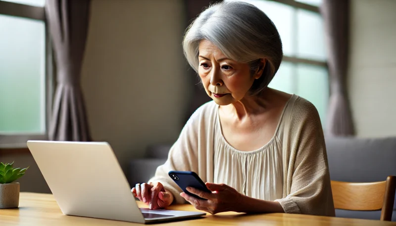 シニアがahamoを使う時の注意事項