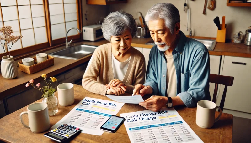 他社比較で見るシニア通話料金