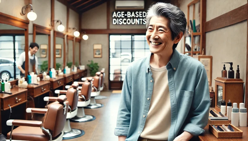 理容のシニア割引は何歳から