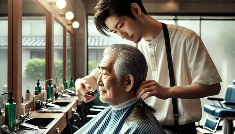 理容のシニア割引は平日限定か？