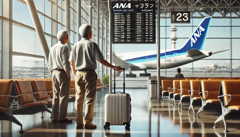 飛行機のJALやANAシニア運賃