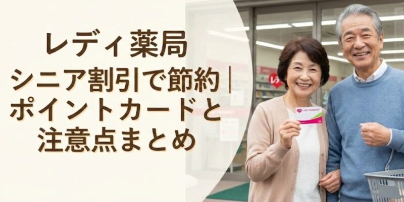 レディ 薬局 シニア 割引