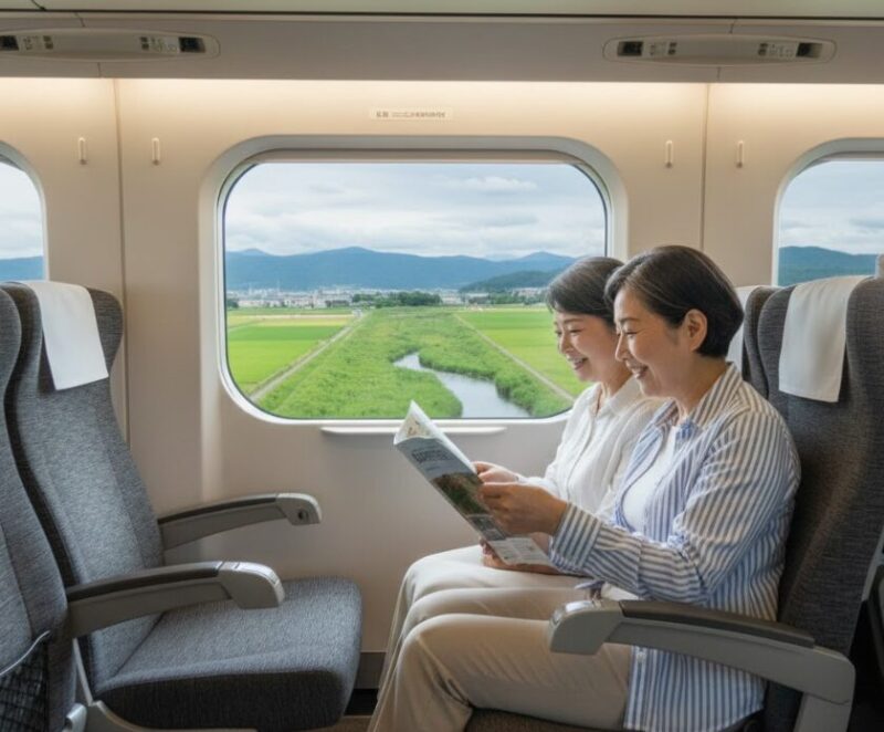 50代から始まる新幹線の割引制度と会員限定の魅力